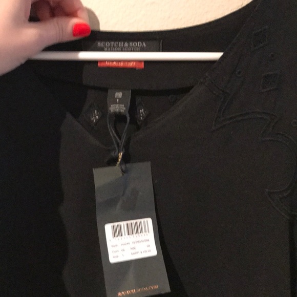 NWT Scotch & Soda Dress in Black - Picture 4 of 5